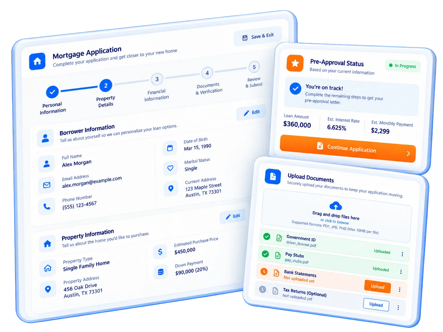 POS product interface