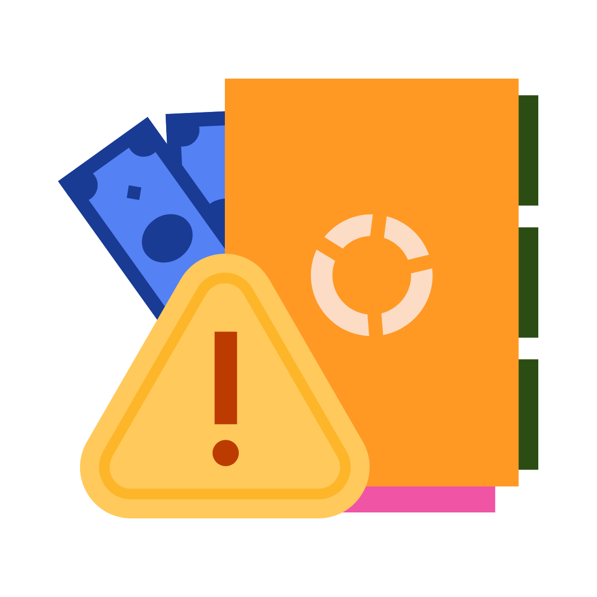 Dashboard showing activity